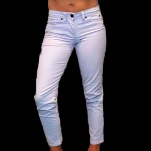 Calvin Klein Womens Skinny Cropped Jeans